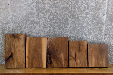 5- Reclaimed Kiln Dried Black Walnut Lumber Boards/Craft Pack 13833-13834
